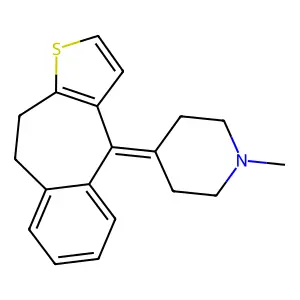 苯噻啶 structure