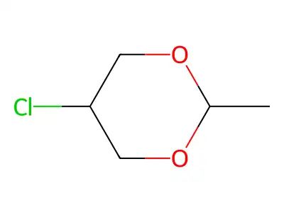 5-Chloro-2-methyl-1,3-dioxane structure