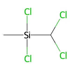 Silane, dichloro(dichloromethyl)methyl- structure