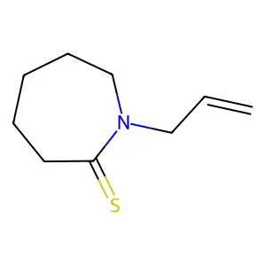 1-Prop-2-enylazepane-2-thione structure