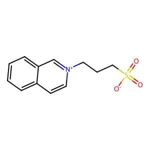 isoquinolinium, 2-(3-sulfopropyl)-, inner salt structure