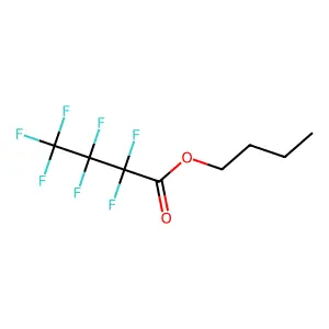 Butyl 2,2,3,3,4,4,4-heptafluorobutanoate structure
