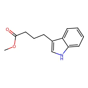 Methyl 4-(indol-3-yl)butyrate structure