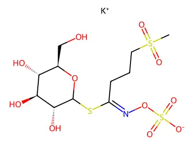 Glucocheirolin structure