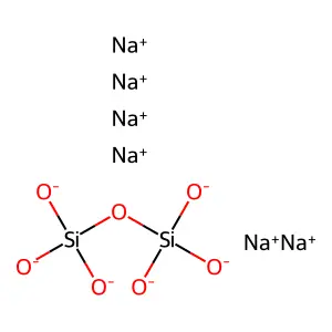 Sodium pyrosilicate structure