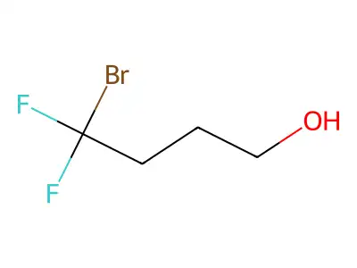4-Bromo-4,4-difluorobutan-1-ol structure