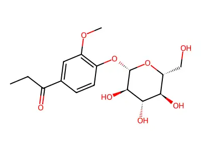 白花前胡苷 structure