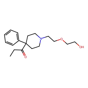 Droxypropine structure