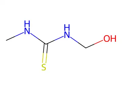 N-羟甲基-N'-甲基硫脲 structure