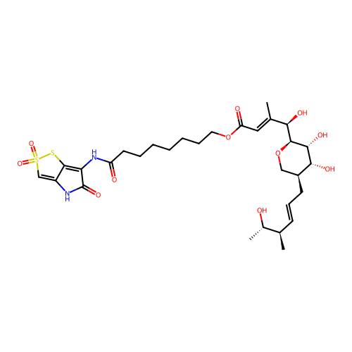 Thiomarinol B structure