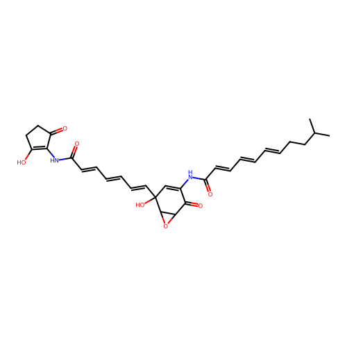 Manumycin E structure