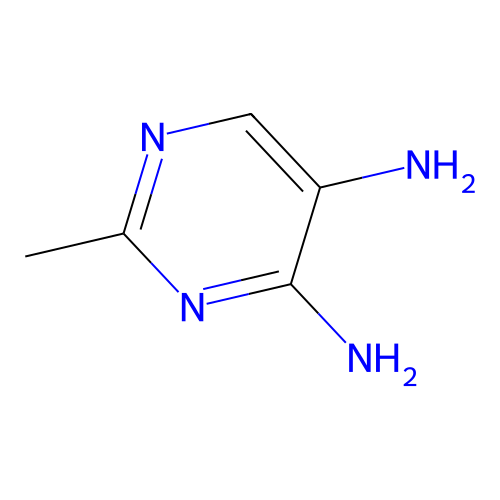 2-甲基嘧啶-4,5-二胺 structure