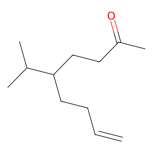 5-Propan-2-ylnon-8-en-2-one structure