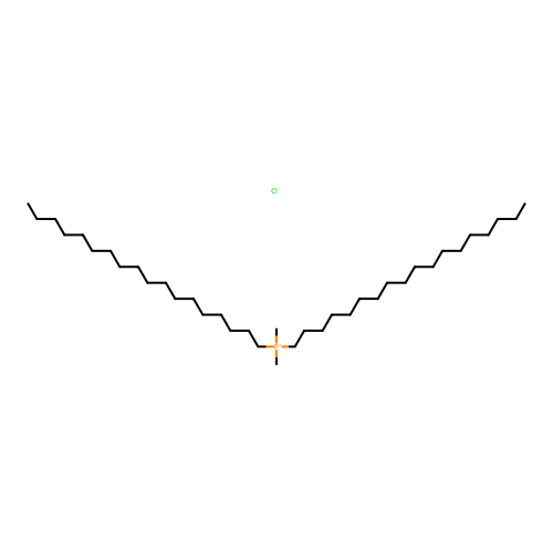Phosphonium, dimethyldioctadecyl-, chloride structure