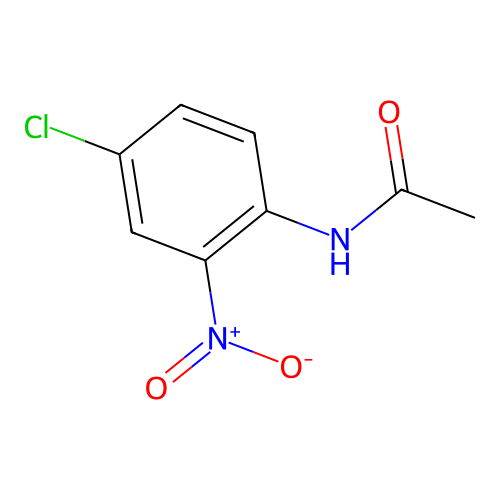 N-(4-chloro-2-nitrophenyl)acetamide structure