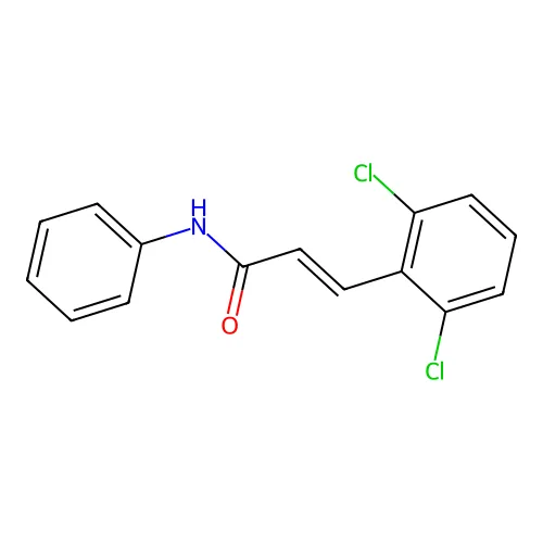 3-(2,6-二氯苯基)-N-苯基丙烯酰胺 structure