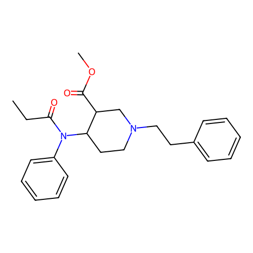 Isocarfentanil structure