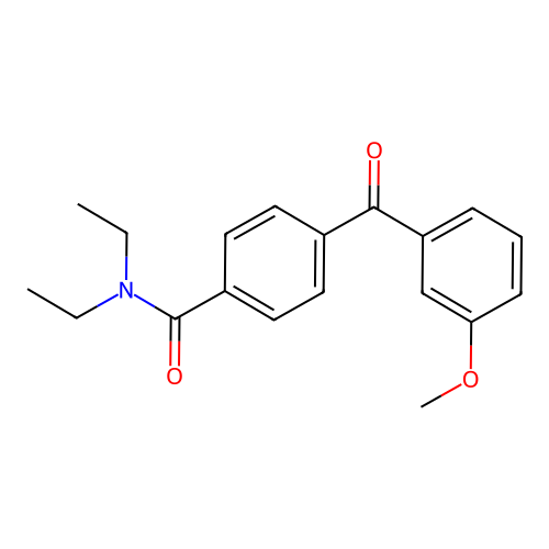 N,N-diethyl-4-(3-methoxybenzoyl)benzamide structure