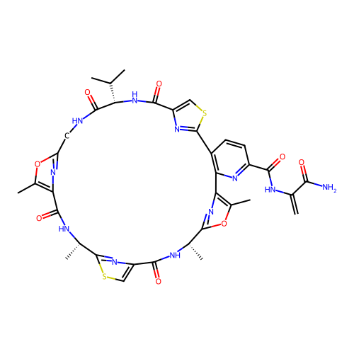 Promothiocin A structure