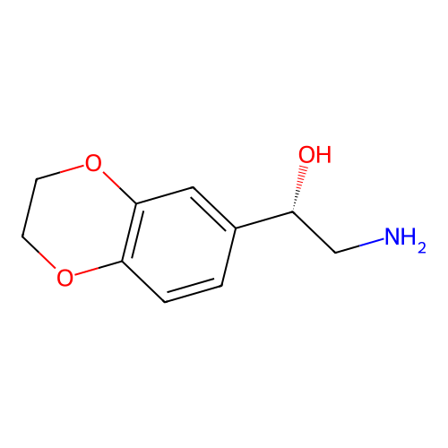 (1S)-2-amino-1-(2,3-dihydro-1,4-benzodioxin-6-yl)ethan-1-ol structure