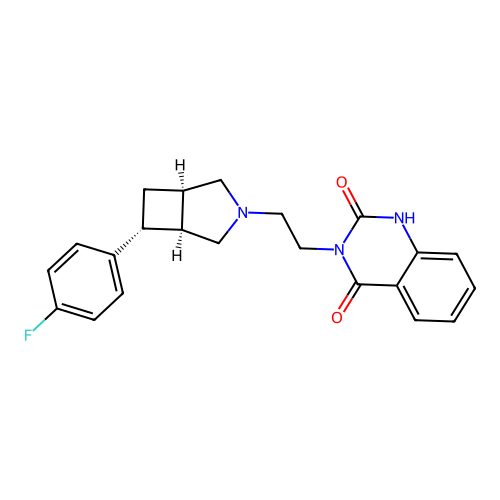 rac-Belaperidone structure