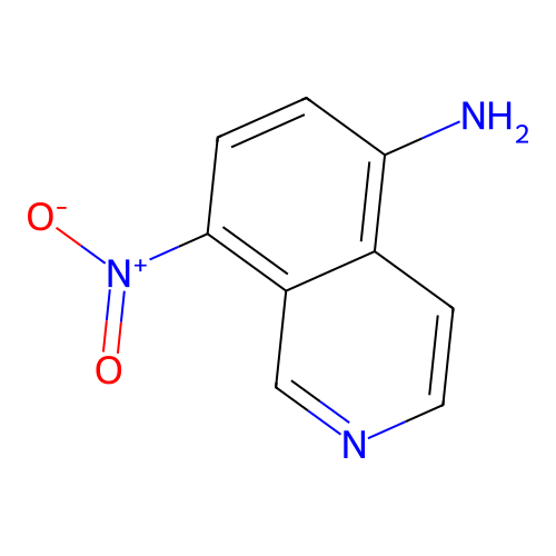 8-Nitroisoquinolin-5-amine structure