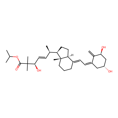 Tisocalcitate structure