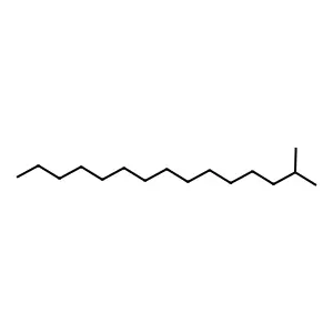 2-甲基十五烷 structure