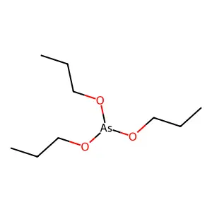 Tripropoxyarsine structure