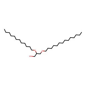 1-Propanol, 2-dodecyloxy-3-tetradecyloxy- structure