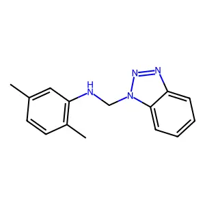 N-(2,5-Dimethylphenyl)-1H-benzotriazole-1-methanamine structure