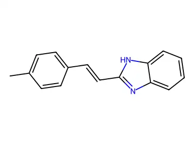 1H-Benzimidazole, 2-[2-(4-methylphenyl)ethenyl]- structure