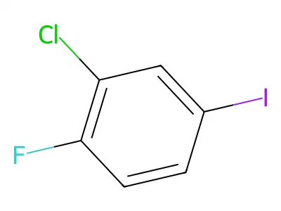 2-Chloro-1-fluoro-4-iodobenzene structure