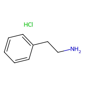 苯乙胺盐酸盐 structure