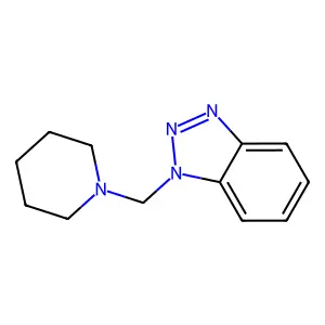 1-(Piperidin-1-ylmethyl)-1H-1,2,3-benzotriazole structure