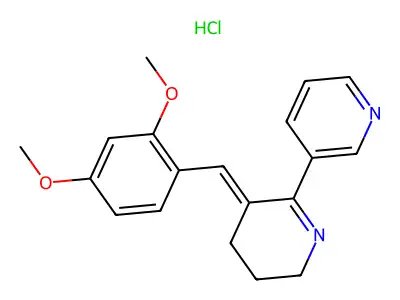 DMXB-Anabaseine structure