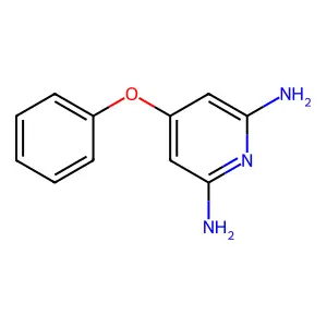 4-苯氧基吡啶-2,6-二胺 structure