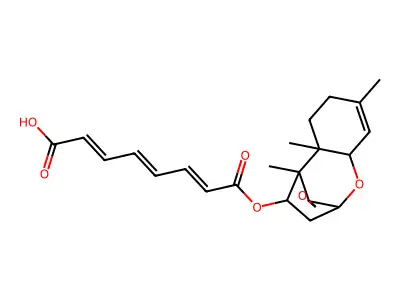 Harzianum A structure