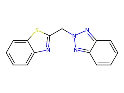 2-(1,3-Benzothiazol-2-ylmethyl)-2H-1,2,3-benzotriazole structure