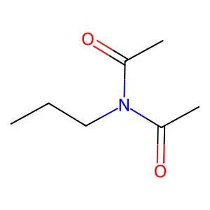 N-乙酰-N-丙基乙酰胺 structure