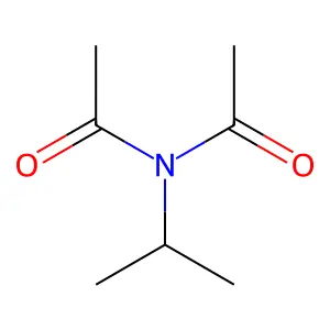 N-乙酰-N-异丙基乙酰胺 structure