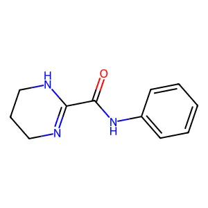 N-Phenyl-1,4,5,6-tetrahydro-2-pyrimidinecarboxamide structure