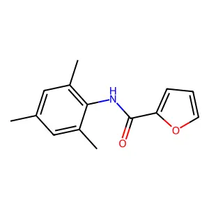 N-均三甲苯基呋喃-2-甲酰胺 structure