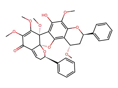 Calycopterone structure