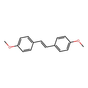 p,p'-Dimethoxystilbene structure
