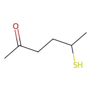 5-Sulfanylhexan-2-one structure