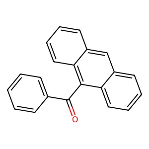 9-Benzoylanthracene structure