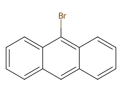 9-溴蒽 structure