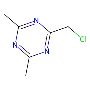 2-(Chloromethyl)-4,6-dimethyl-1,3,5-triazine structure