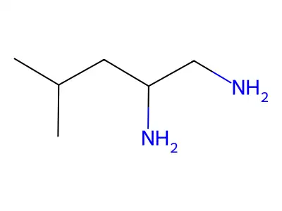 4-Methylpentane-1,2-diamine structure